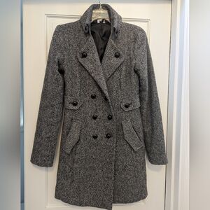 Long Gray Peacoat